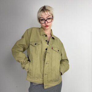 M - Levi’s Premium Green Denim Jacket